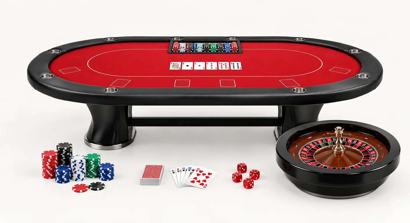 Poker, Cards And Chips